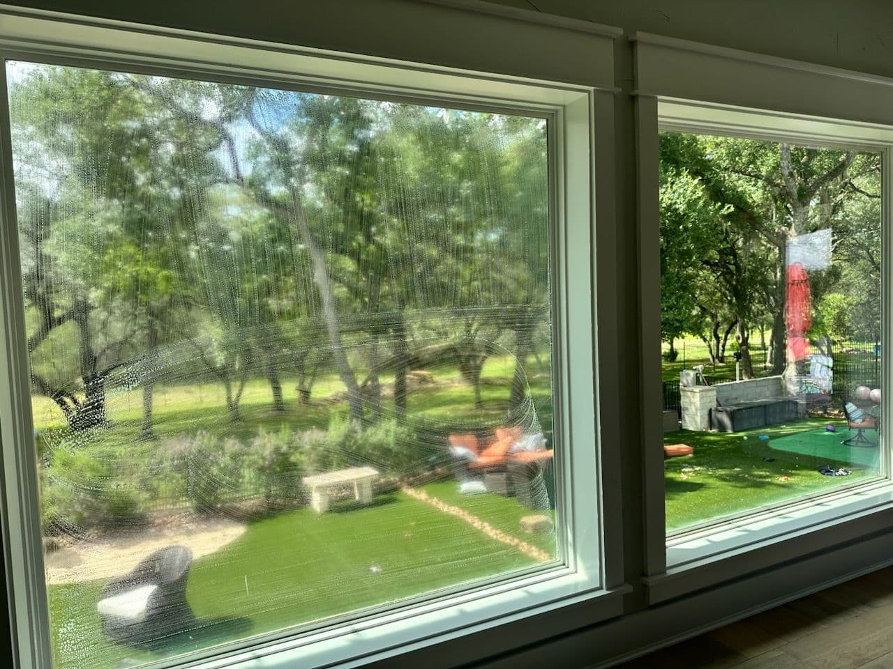 Spotless Windows Enhance Garden View image